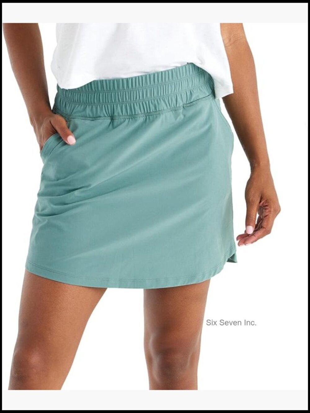 UPF 50+ Pull-On Breeze Skirt with Pockets